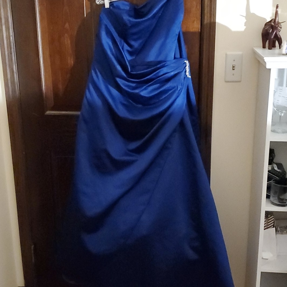 David's Bridal A line Dress